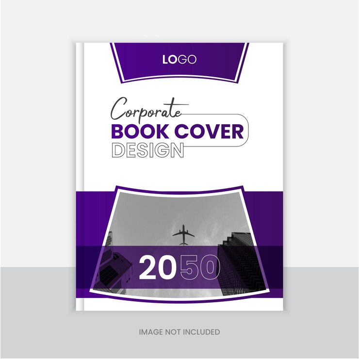 Plantilla de diseño de portada de libro y portada de folleto de perfil de empresa empresarial moderna de vector