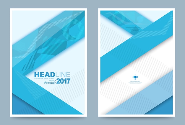 Plantilla de diseño de portada de vector