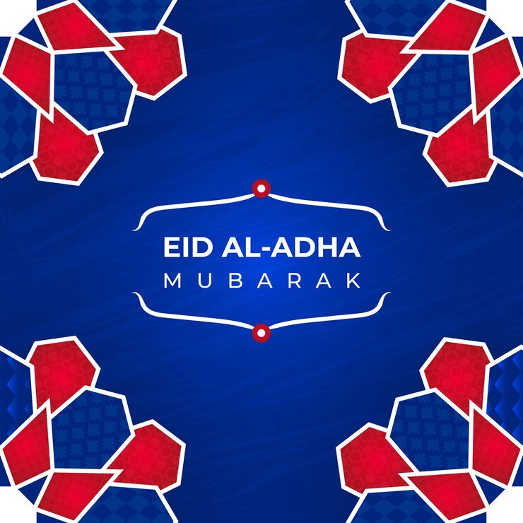 Plantilla de diseño de publicación de eid mubarak