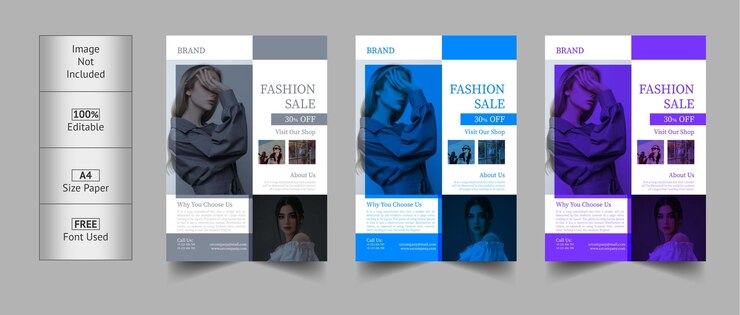 Plantilla de diseño de publicación de gran venta de moda