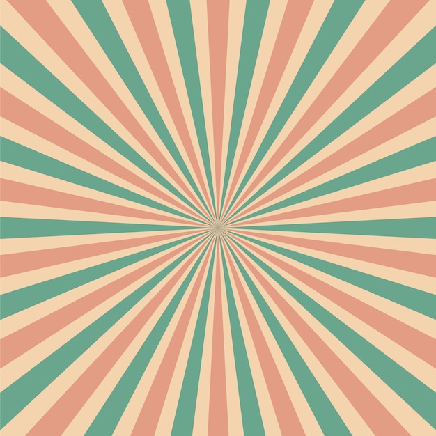 plantilla de diseño de ray vintage