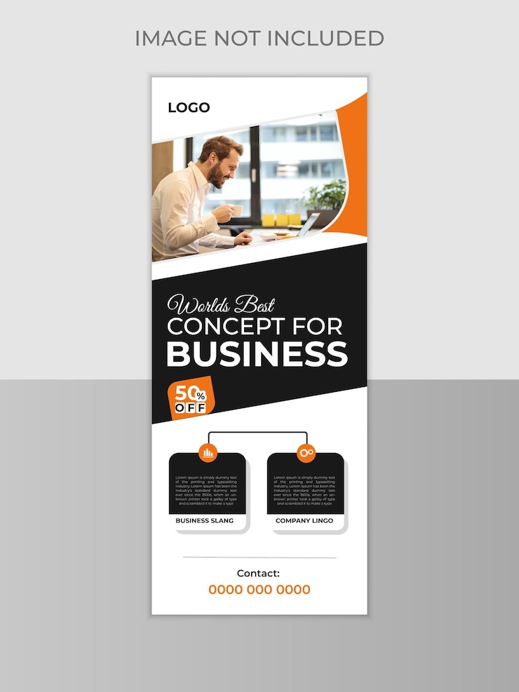 Vector plantilla de diseño de rollo de negocios modernos
