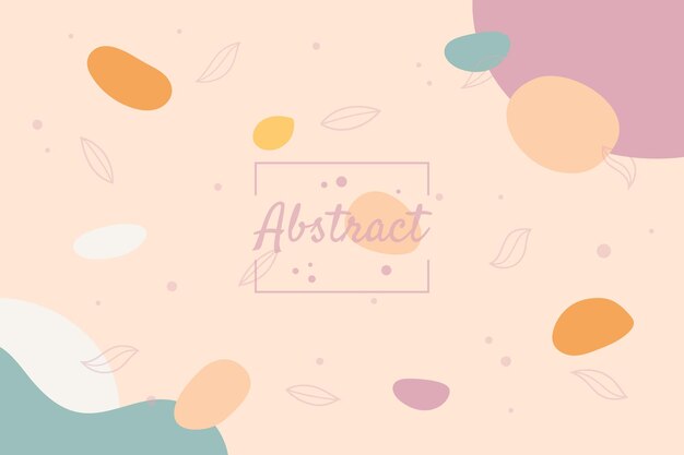 Plantilla de diseño simple de fondo abstracto con estilo mínimo perfecto para la presentación de la marca