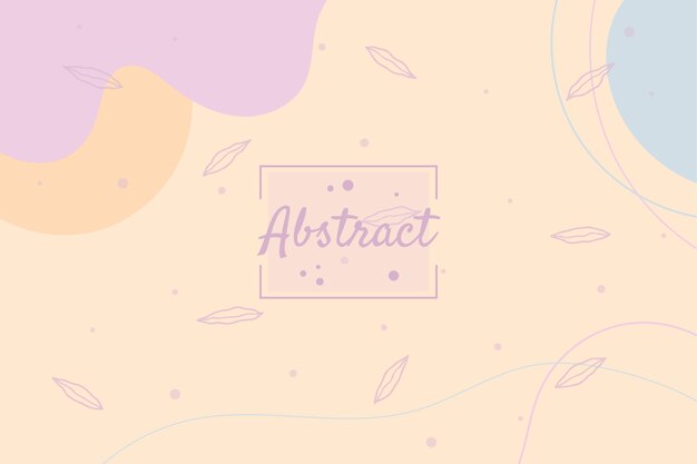 Plantilla de diseño simple de fondo abstracto con estilo mínimo perfecto para la presentación de la marca