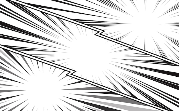 plantilla de diseño de storyboard de manga para crear una ilustración vectorial al estilo de un cómic