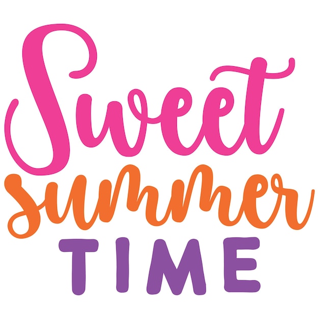 plantilla de diseño SVG de verano retro
