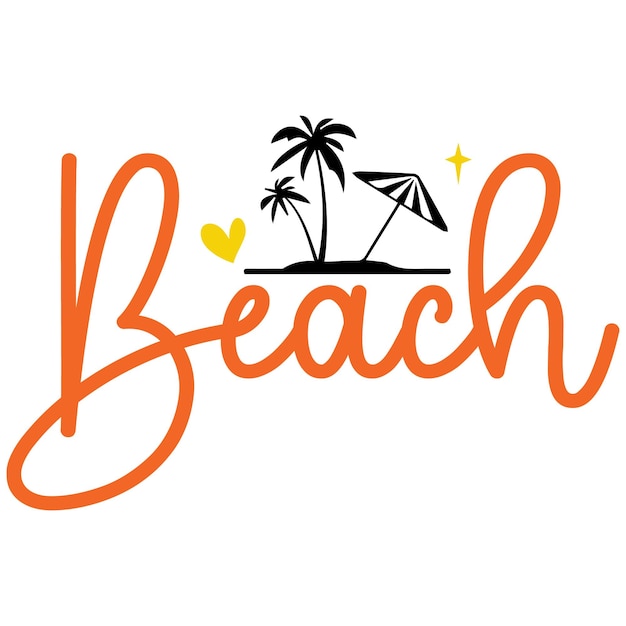 plantilla de diseño SVG de verano retro
