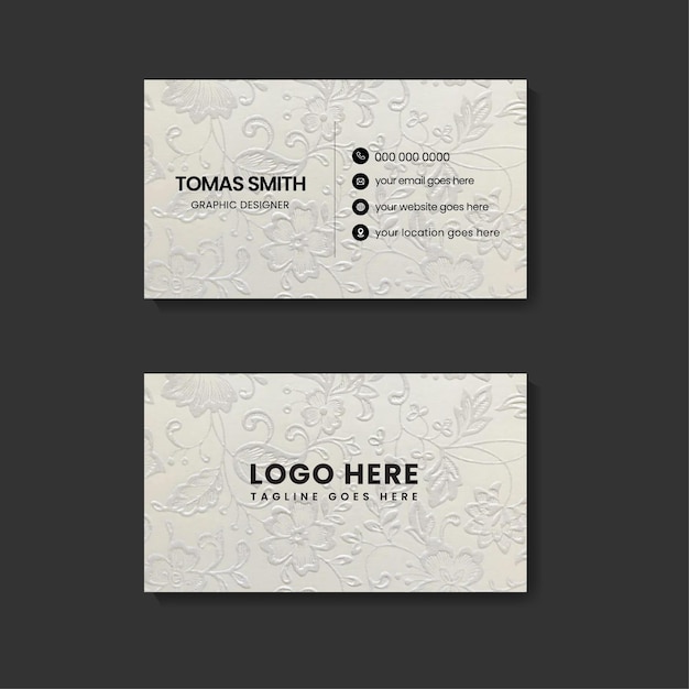 Plantilla de diseño de tarjeta de presentación