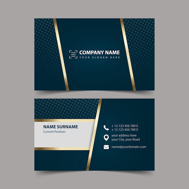 Plantilla de diseño de tarjeta de presentación