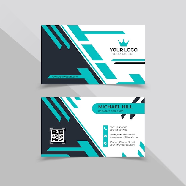 Plantilla de diseño de tarjeta de presentación