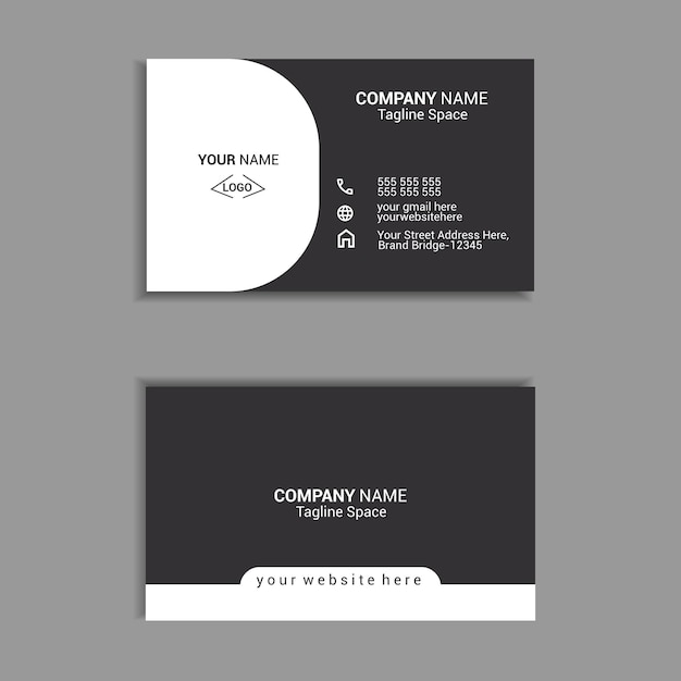 Plantilla de diseño de tarjeta de presentación
