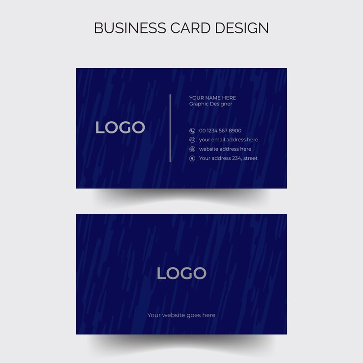 Plantilla de diseño de tarjeta de visita corporativa