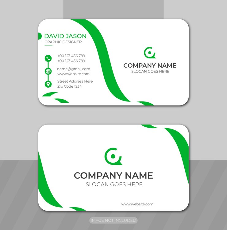 Plantilla de diseño de tarjeta de visita corporativa