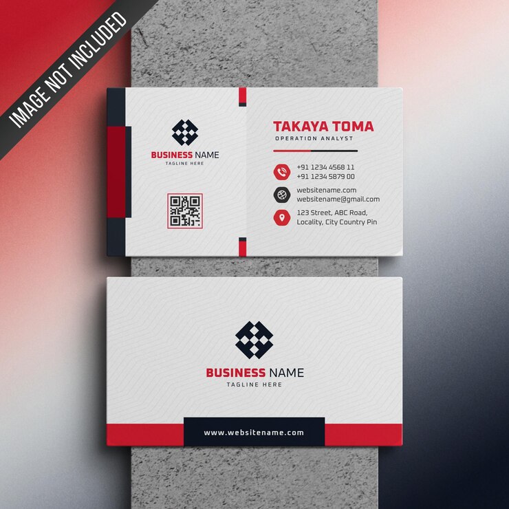 Plantilla de diseño de tarjeta de visita corporativa