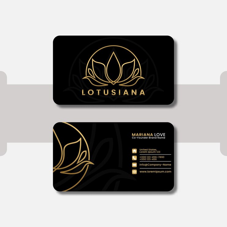 Plantilla de diseño de tarjeta de visita moderna