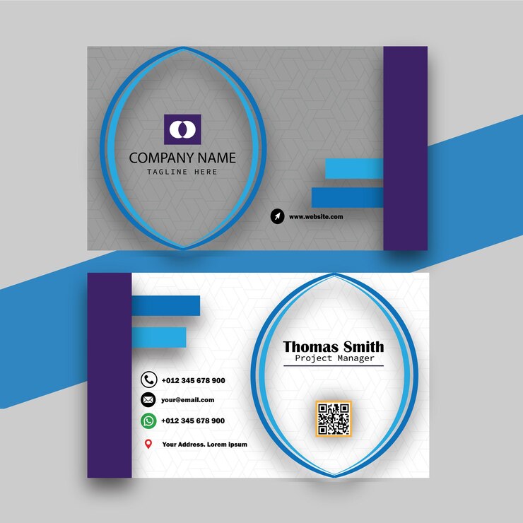 plantilla de diseño de tarjeta de visita profesional tarjeta de visita de negocio