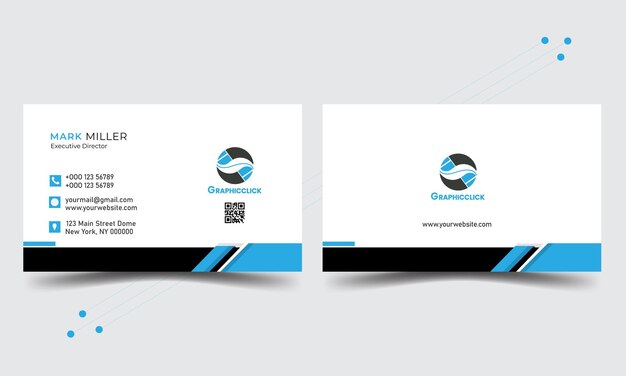 Plantilla de diseño de tarjeta de visita