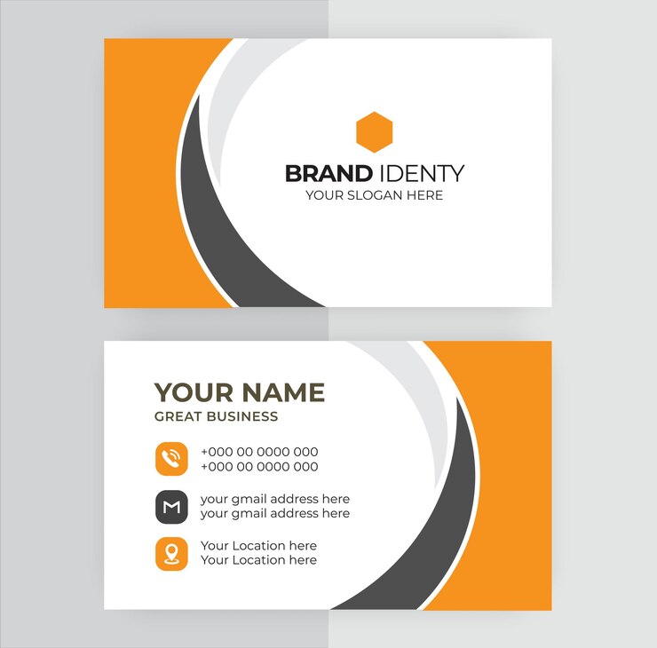 plantilla de diseño de tarjetas de visita corporativas y minimalistas