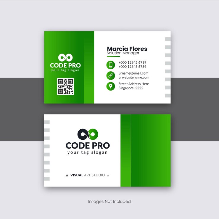Vector plantilla de diseño de tarjetas de visita creativas profesionales