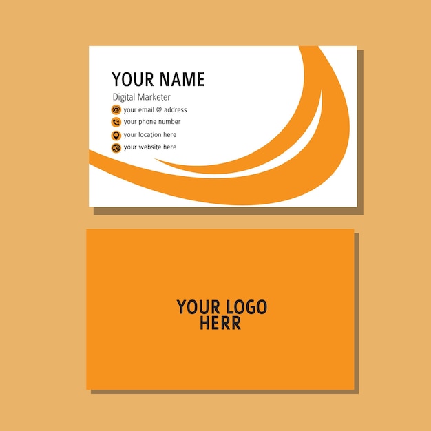 plantilla de diseño de tarjetas de visita plantilla de tarjeta de visita profesional limpia