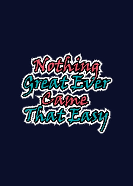 plantilla de diseño de tipografía de camiseta