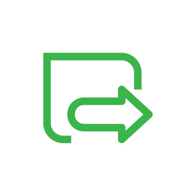 plantilla de diseño de vector de icono de lanzamiento