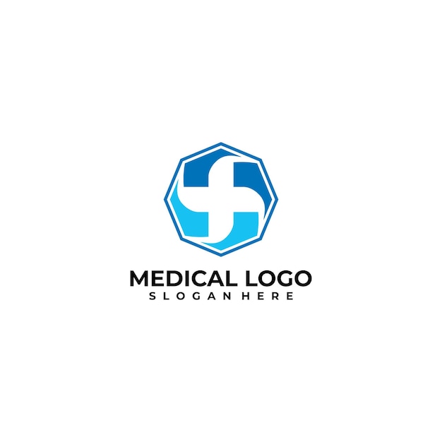 Plantilla de diseño de vector de icono de logotipo médico