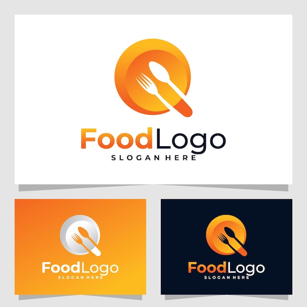 Plantilla de diseño de vector de logotipo de comida rápida