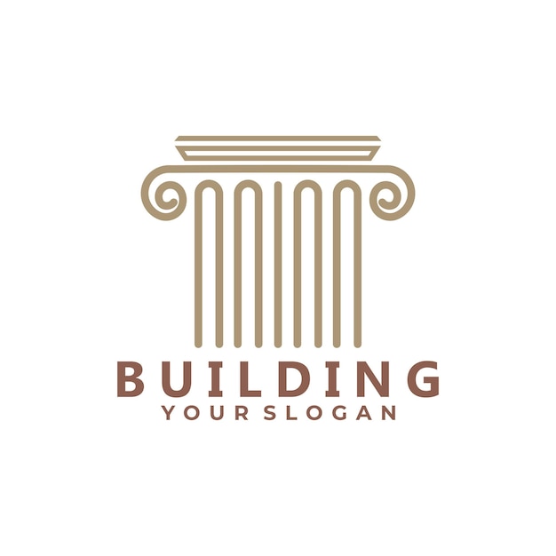 Plantilla de diseño de vector de logotipo de edificio