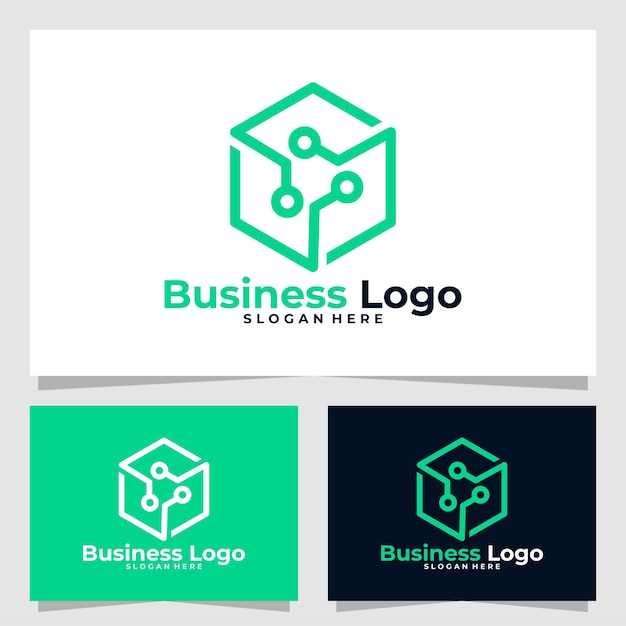 Plantilla de diseño de vector de logotipo de empresa