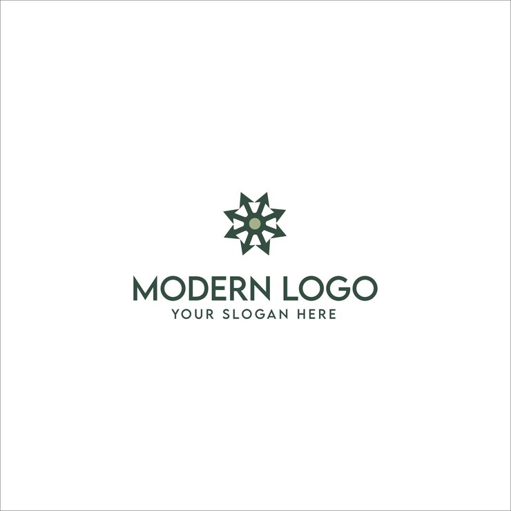 Plantilla de diseño de vector de logotipo de flecha circular