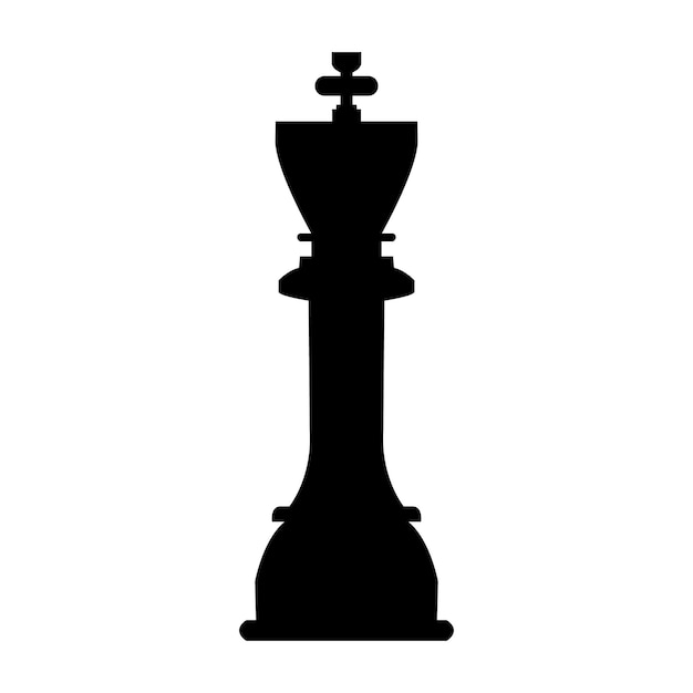 Plantilla de diseño de vector de logotipo de icono de ajedrez