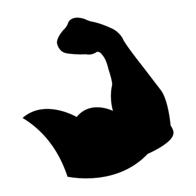 Plantilla de diseño de vector de logotipo de icono de brazo