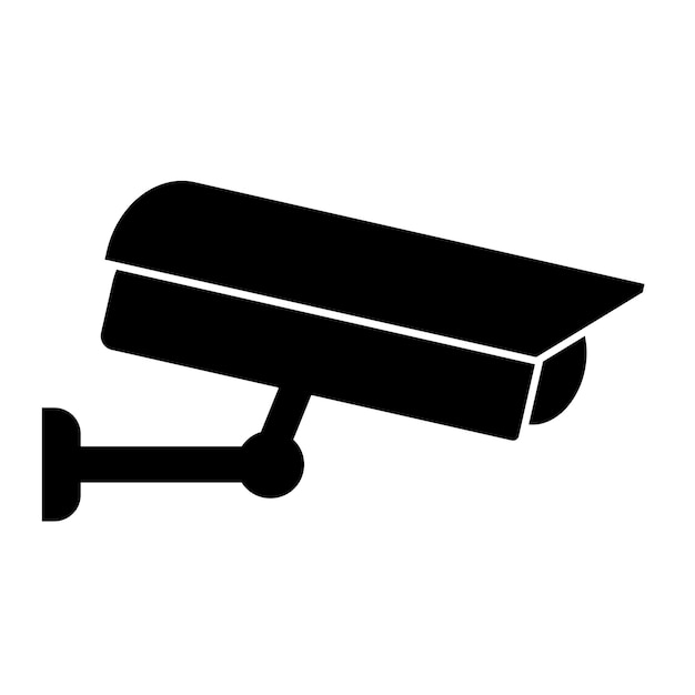 Plantilla de diseño de vector de logotipo de icono de cámara CCTV