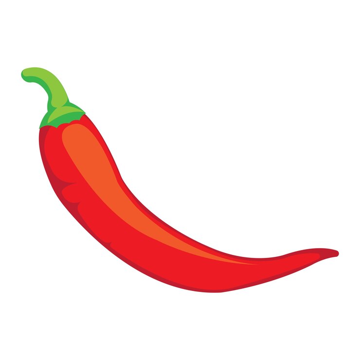 Vector plantilla de diseño de vector de logotipo de icono de chile