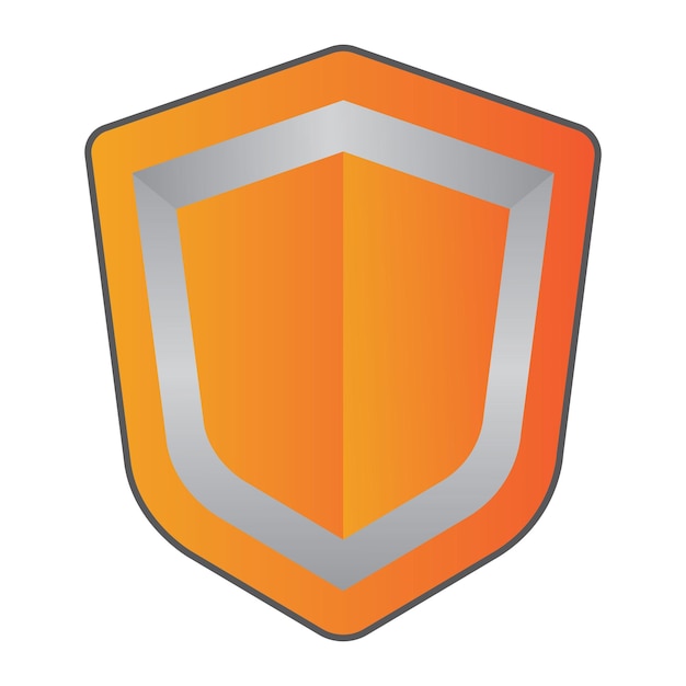 Plantilla de diseño de vector de logotipo de icono de escudo