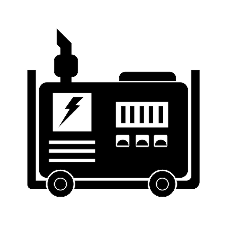 Vector plantilla de diseño de vector de logotipo de icono de generador