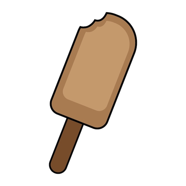 Plantilla de diseño de vector de logotipo de icono de helado