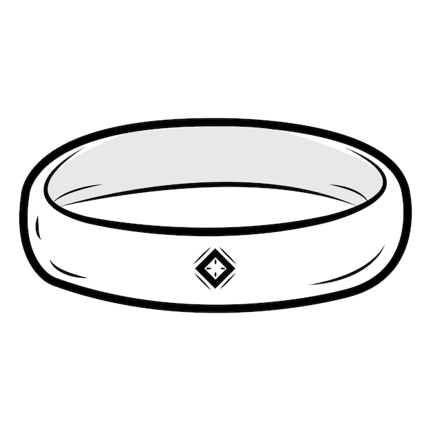 Plantilla de diseño de vector de logotipo de icono de pulsera