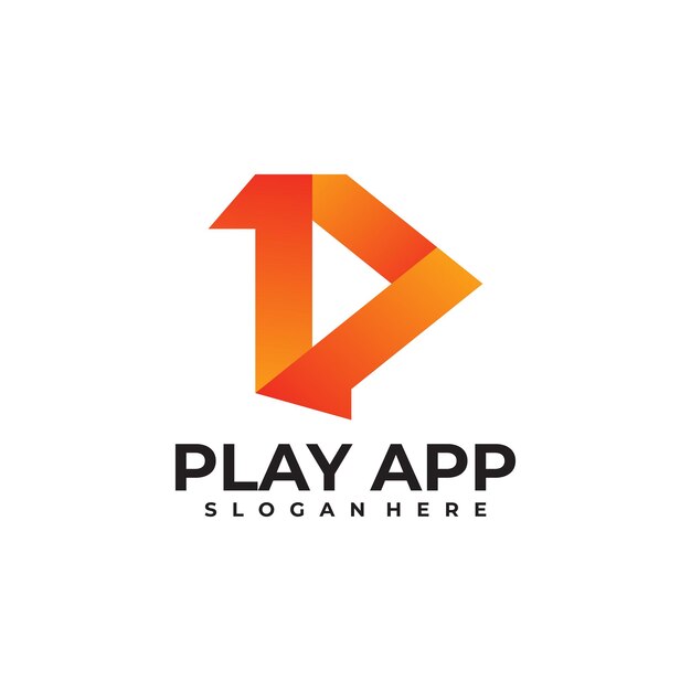 Plantilla de diseño de vector de logotipo de juego