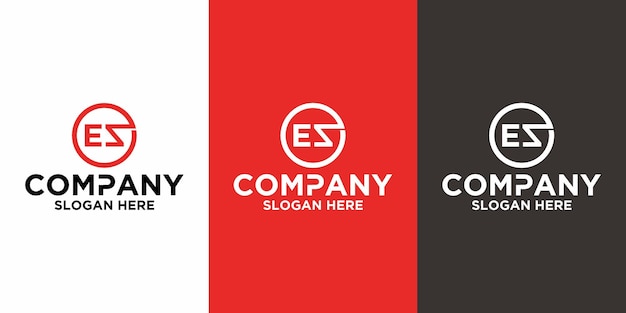 Plantilla de diseño de vector de logotipo de letra inicial EZ