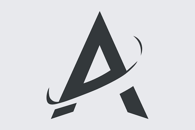 Plantilla de diseño de vector de logotipo de letra A