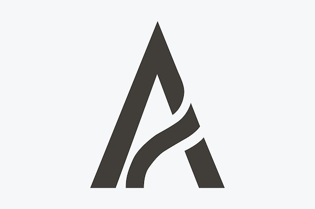 Plantilla de diseño de vector de logotipo de letra A
