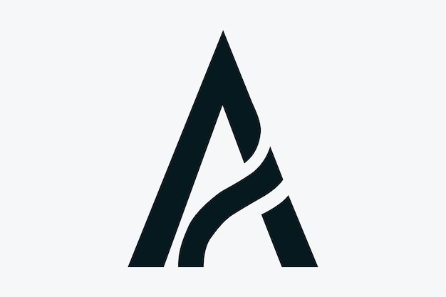 Plantilla de diseño de vector de logotipo de letra A