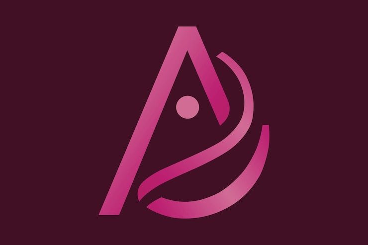 Vector plantilla de diseño de vector de logotipo de letra a