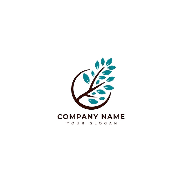 Plantilla de diseño de vector de logotipo de naturaleza