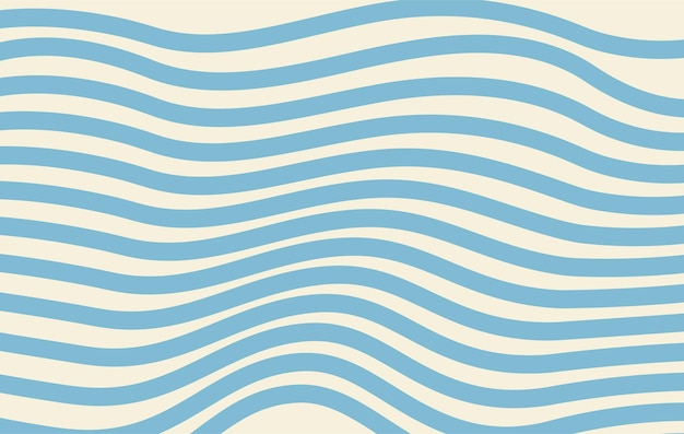 plantilla de diseño de vectores de fondo de ondas azules abstractas