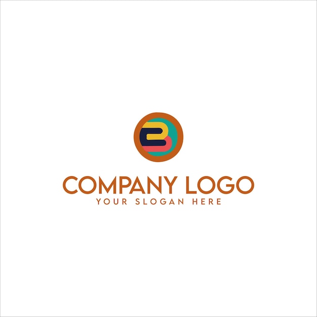 Plantilla de diseño de vectores de logotipo de empresa moderna