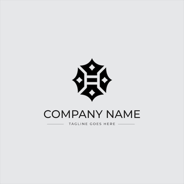 Plantilla de diseño de vectores de logotipo de monograma