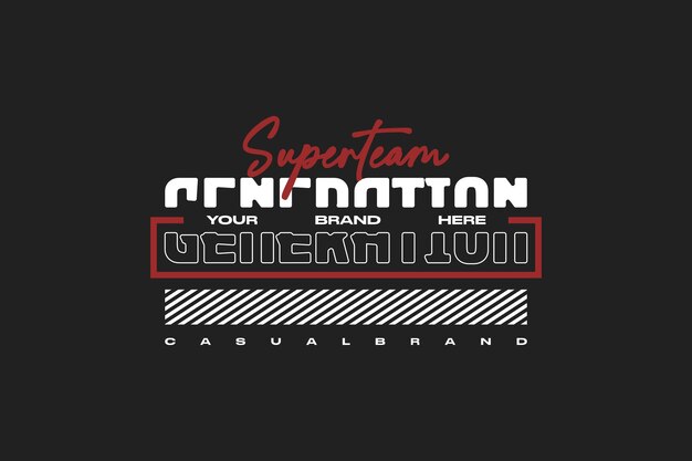plantilla de diseño vectorial de camisetas urbanas de moda callejera adecuada para impresión y pegatinas